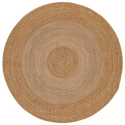 Tapis d'intérieur tressé à la main sans motif