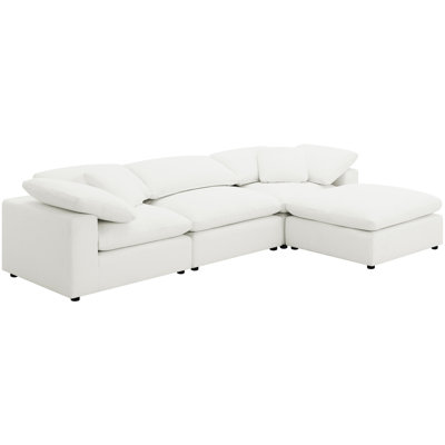 Hudson 4-Piece L-Shape Modular Sectional