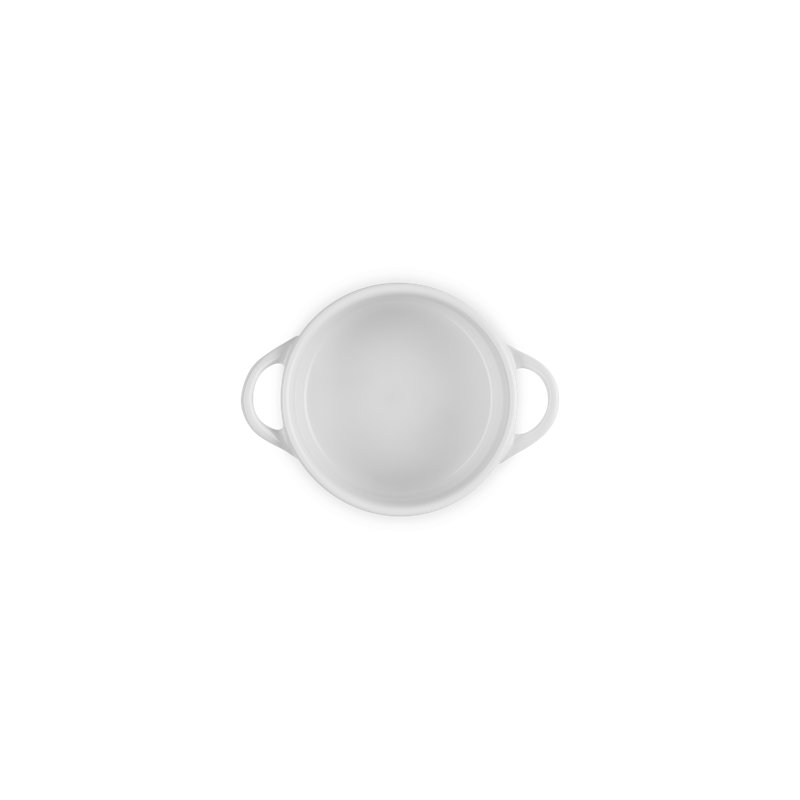 Le Creuset Stoneware Classic Round Mini Cocotte Mon Coeur 8 Oz