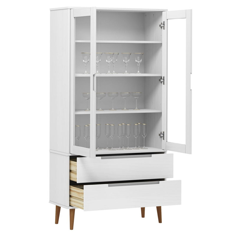 Display Cabinet, White