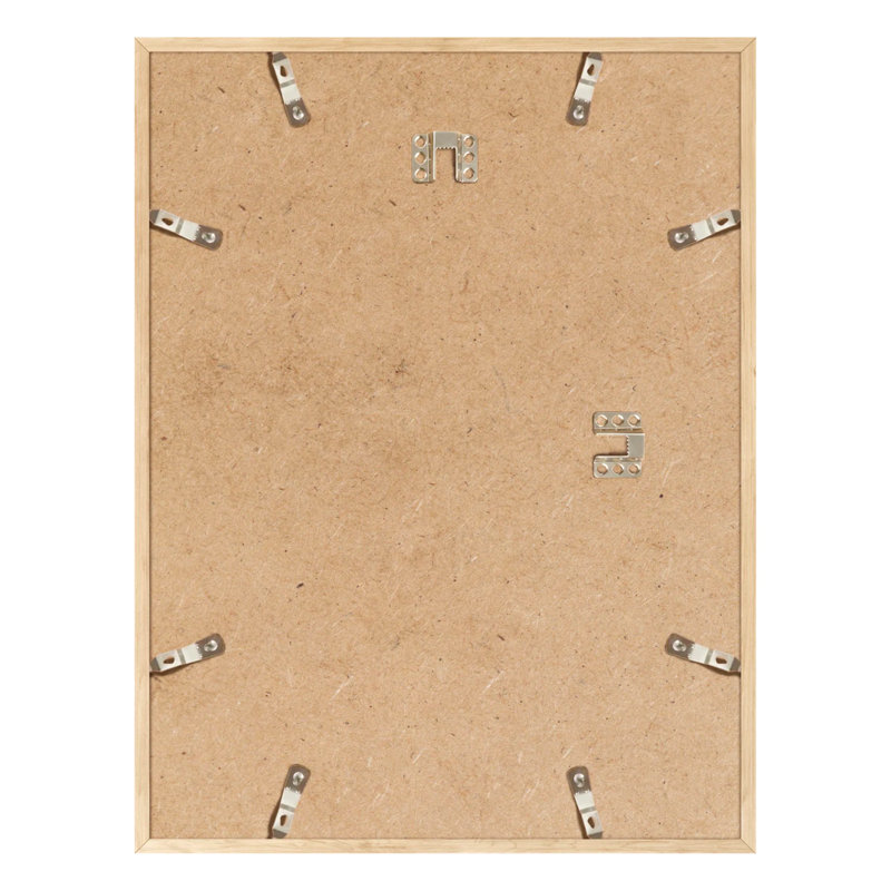 Classic 8x10 Beige Oak Wood Wall Frame Set