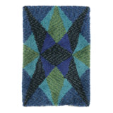 Vintage One-of-a-Kind 3'2" X 4'9" Hand Knotted Area Rug