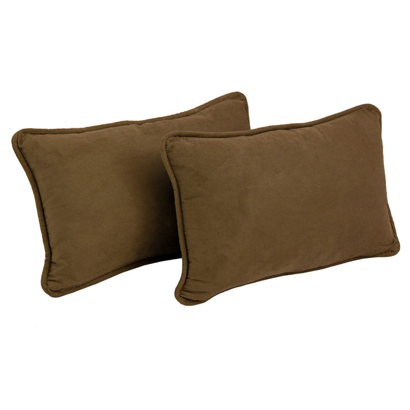 Rectangular Pillow Cover & Insert, Chocolate