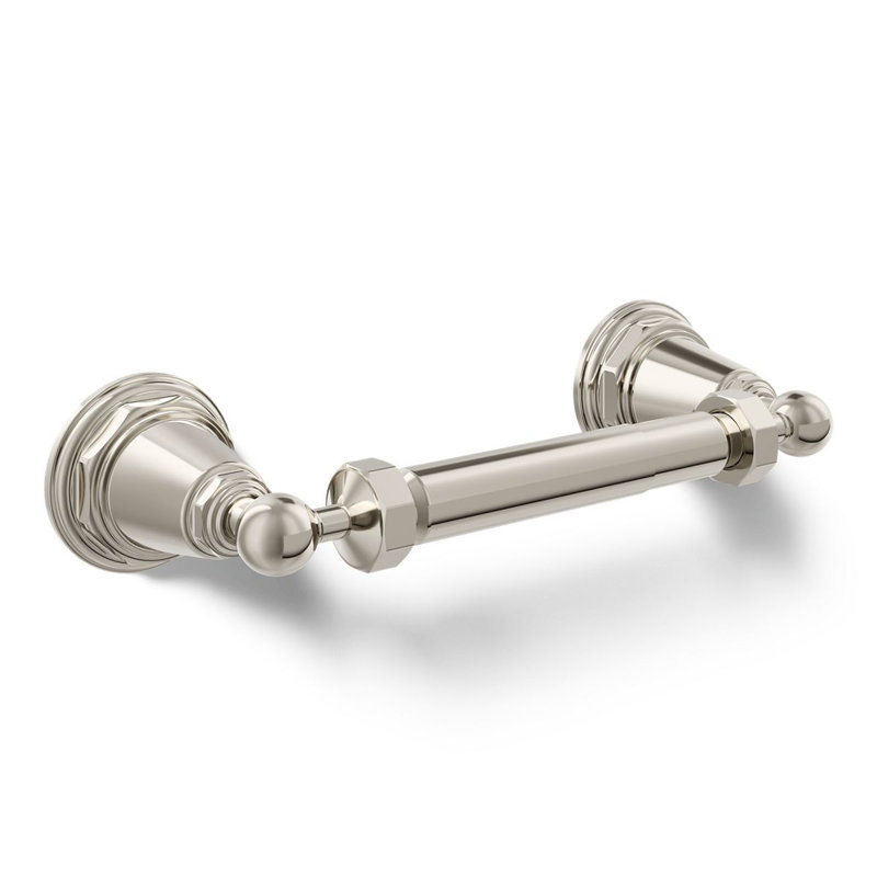 Pinstripe® Wall Mount Toilet Paper Holder, Vibrant Polished Nickel
