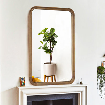 Reppond Solid Wood Rectangle Mirror