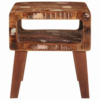 Solid Wood End Table