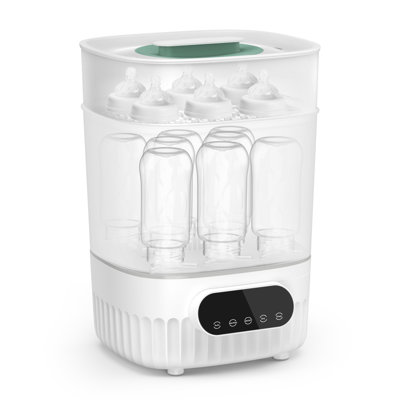 3-in-1 Baby Bottle Sterilizer and Dryer with Filter and Steam Sterilization to Warm Milk Heat Food -  SEJOY, 0920#BB3009-UL