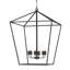 Vegas 6 - Light Lantern Geometric Chandelier