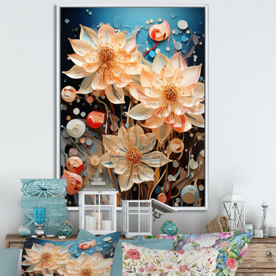 Berhamstead China Graceful Blossoms VI sur impression sur toile