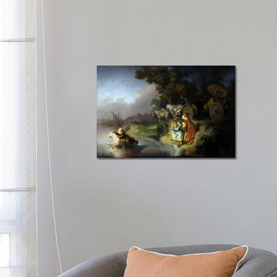 The Abduction Of Europa by Rembrandt Van Rijn - Wrapped Canvas Painting