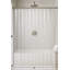 Doublure de rideau de douche simple en vinyle Saba-1229750163