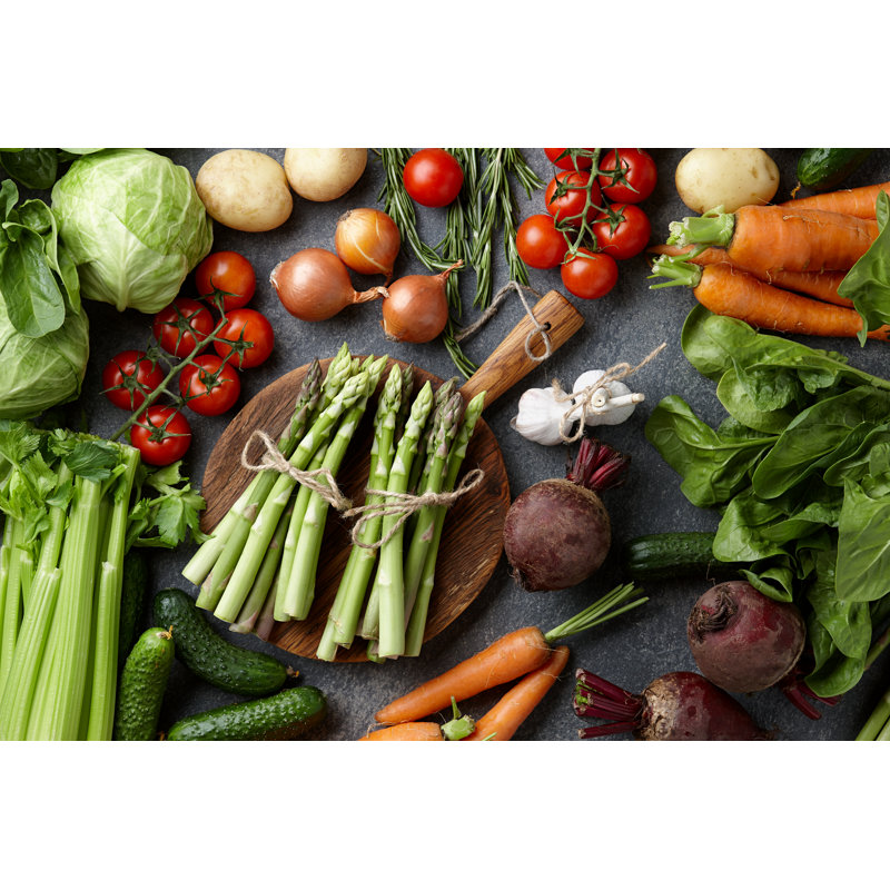 Fresh Vegetables by Kobeza - Wrapped Canvas Print, 20cm H x 30cm W x 3.8cm D