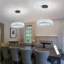 Modern Led Crystal  Ring Chandelier Black-616620189
