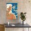 «Tropical Summer Dream Dreamy Peaceful Serene Palmier Coastal», art mural