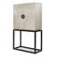 Maitland Smith Solid Wood Bar Cabinet