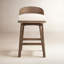 Cloris Swivel Stool-Altair Sienna-Counter & Bar-1328423586-1323590428-1328423587