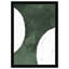 Abstrait «Lune verte», reproduction d'art mural-1356645002-1356645000
