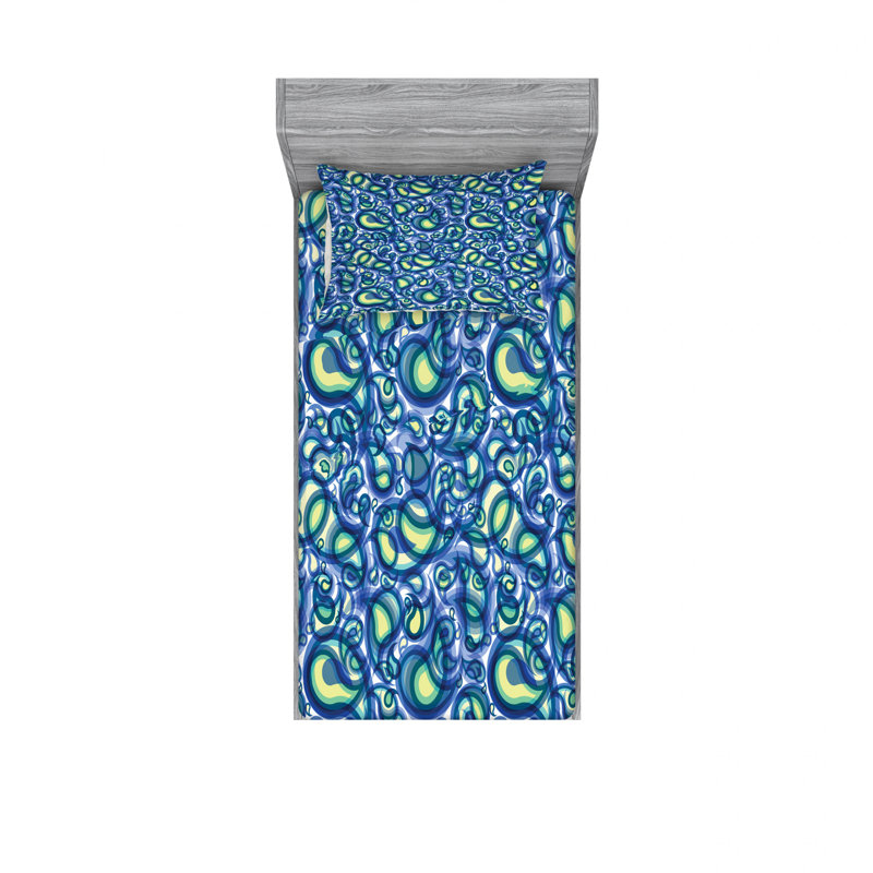 Microfiber Abstract Sheet Set