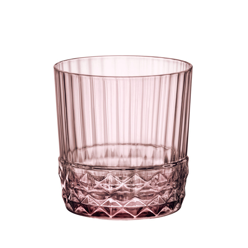 12,5 oz. Verres à boire DOF, Rose lilas