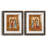 " Rhythm " 2 - Pieces Painting Print-341549372-341549366