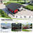 20 Ft. W X 20 Ft. D Heavy Duty Carport with Galvanized Steel Roof