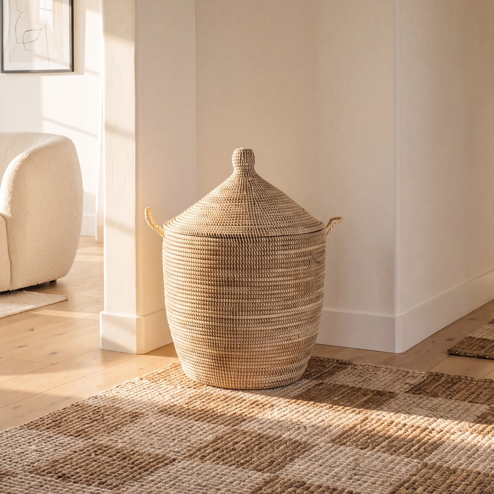 Senegalese Seagrass Basket