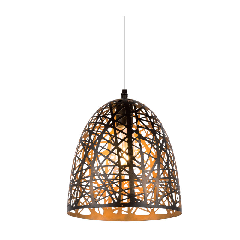 Brasel 1 - Light Black Single Pendant