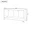 Console fonctionnelle avec beaucoup de rangement-115214009