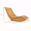 Chaise berçante en bois, chaise berçante d'extérieur