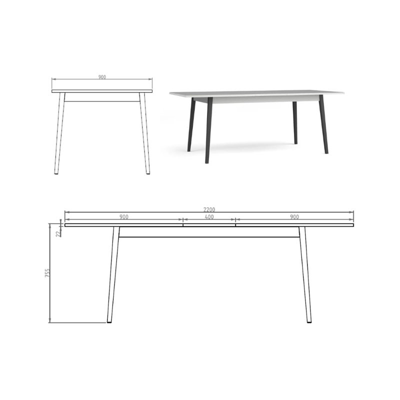 Extendable Coffee Table