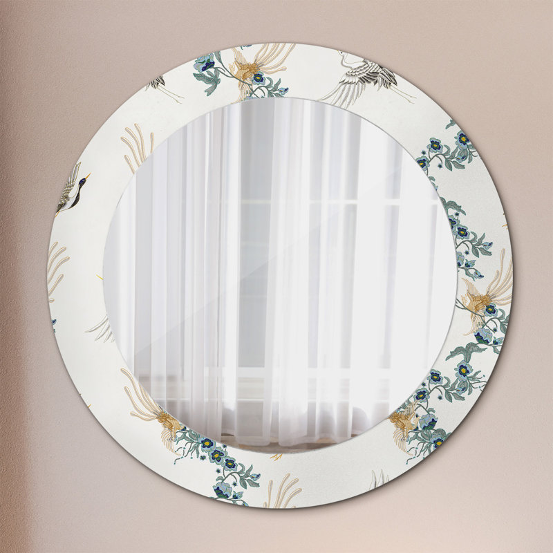 Huldar Glass Flat Wall Mirror