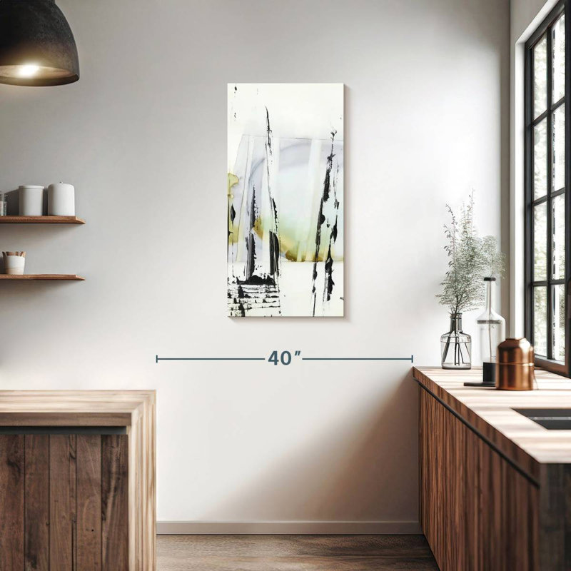 Bamboo Marsh I, 36" H x 18" W
