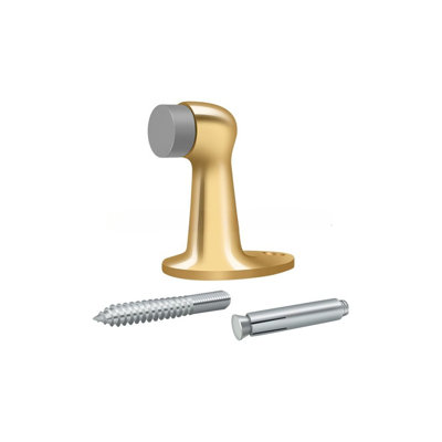 Deltana FDB278U26 Floor Door Bumper 2-7/8", Solid Brass in Polished Chrome