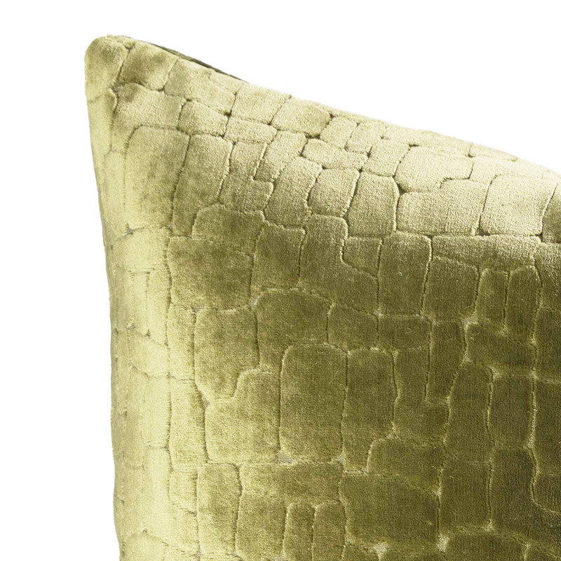 Combinaison de duvet en velours Austin, Vert olive, H 20 po x l 20 po x P 5 po