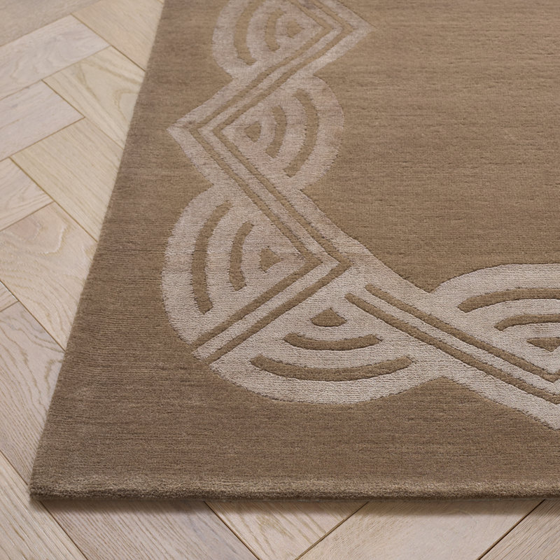 Ralph Lauren Dufrene Wool, Silk Geometric Rug, Rectangle 9' x 12'