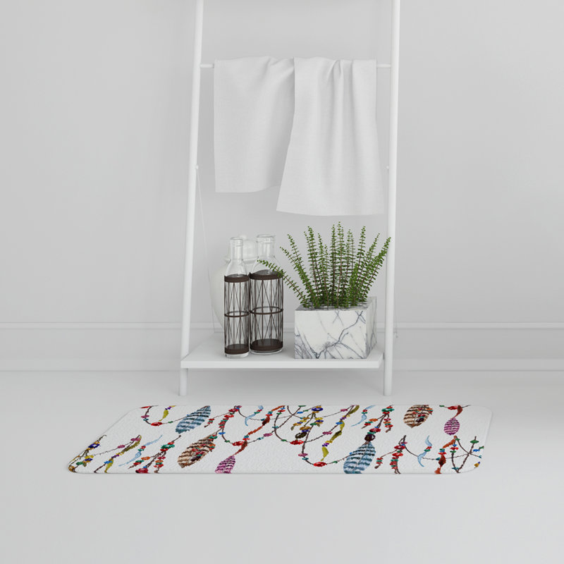 Hallie Memory Foam Non-Slip Bath Mat