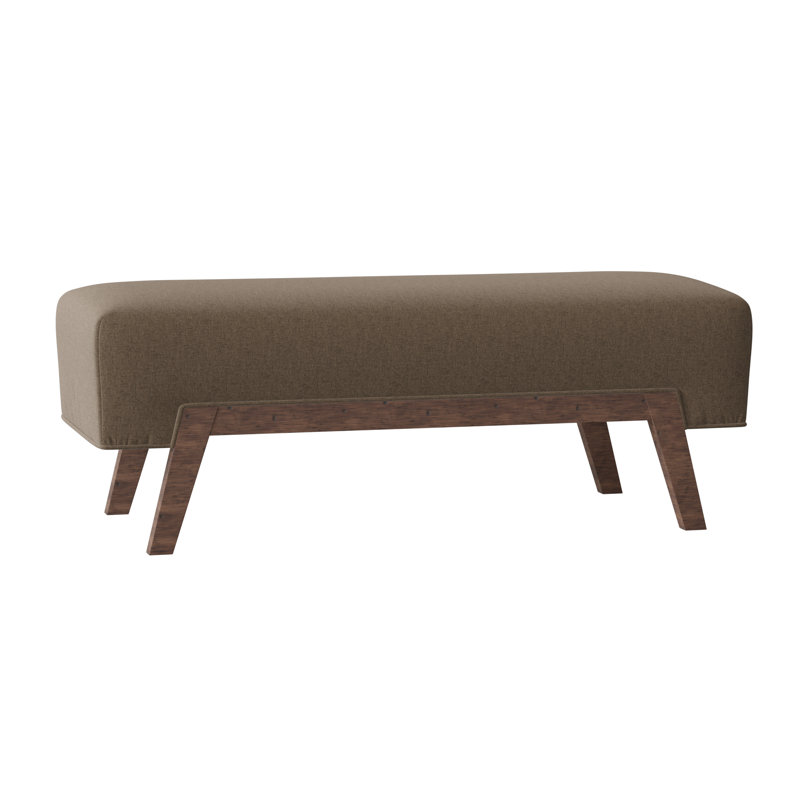 Lorain Upholstered Bench, Turquoise (8789 91), Tobacco