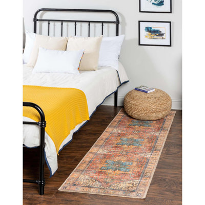 Chenille Geometric Indoor Rug