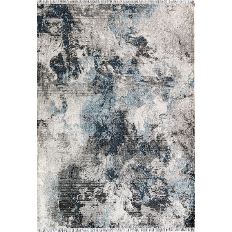 Tapis rétro Amari, Rectangle 2 pi 6 po x 4 pi