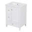 Meuble-lavabo de 24 pouces avec rangement réglable et design moderne-930612755-930612754