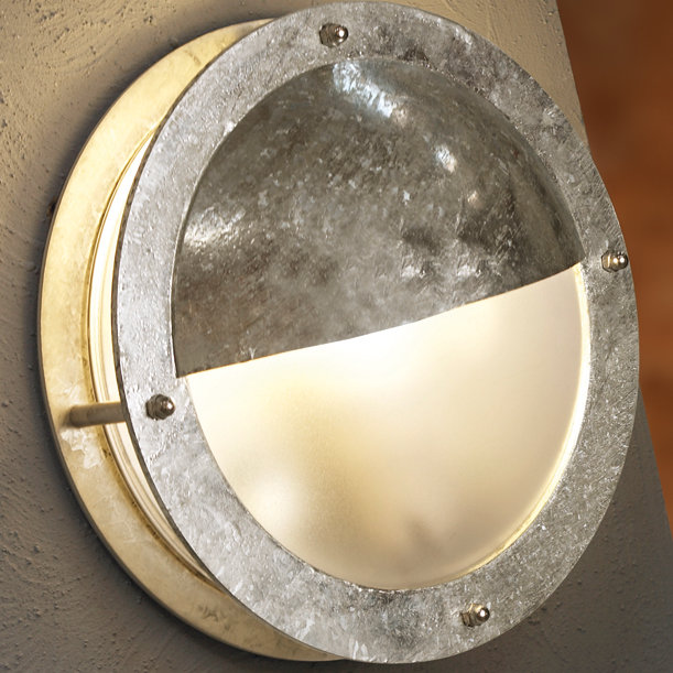 Malte Stainless Steel 24cm H Outdoor Bulkhead Light