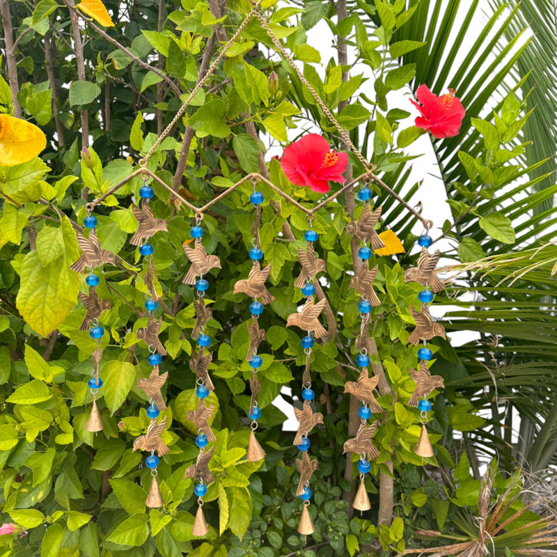 Carillon colibri - or brûlé