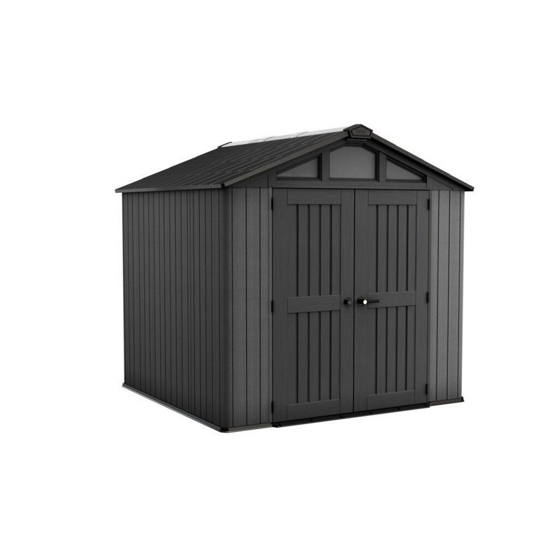 Keter Stronghold Shed, Keter Stronghold Shed 10x11.5ft - Dark Grey, Grey