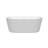 Carissa 60'' x 32'' Soaking Acrylic Bathtub-50480674