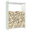 Firewood Rack 80x35x120 cm Glass-2122409746