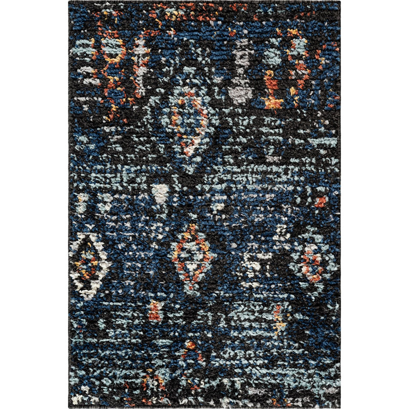 Victorville Abstract Indoor Rug, Rectangle 2'2" x 3'