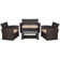 Tisdale 4 - Person Patio Conversation Sets with Cushions