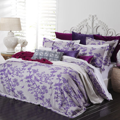 Dix Traditional Floral Duvet Cover