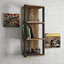 Geertruida 4 Piece Industrial Pipe Shelves