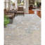 Abstract Area Rug in Silver And Grey-687852182